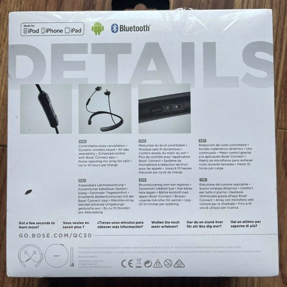 Bose QuestControl Wireless Headphones - Picture 2 of 2